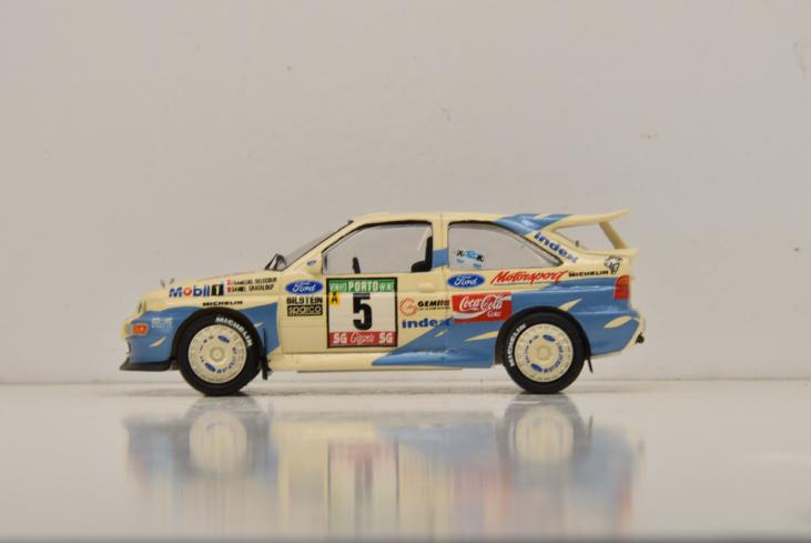 FORD-ESCORT-RS-COSWORTH-5-PORTUGAL-1993-PROVENCE-MOULAGE-1-43-MarieJouetMiniatures
