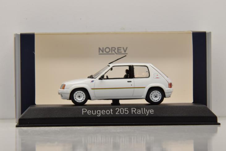 PEUGEOT-205-RALLYE-1988-MEIJE-WHITE-NOREV-1-43-MarieJouetMiniatures