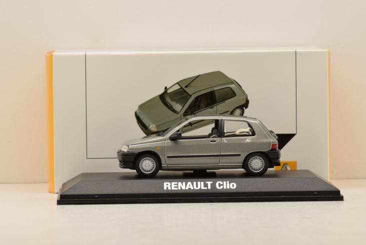 RENAULT-CLIO-1990-SILVER-NOREV-1-43-MarieJouetMiniatures