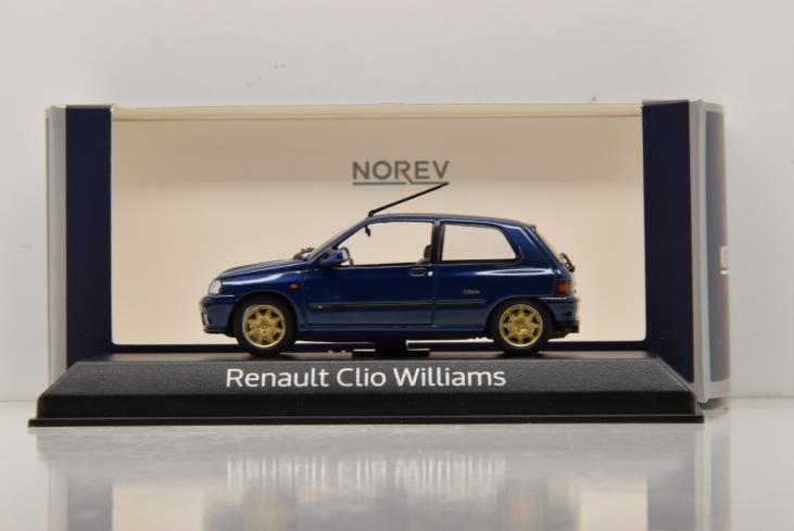 RENAULT-CLIO-WILLIAMS-1996-NOREV-1-43-MarieJouetMiniatures